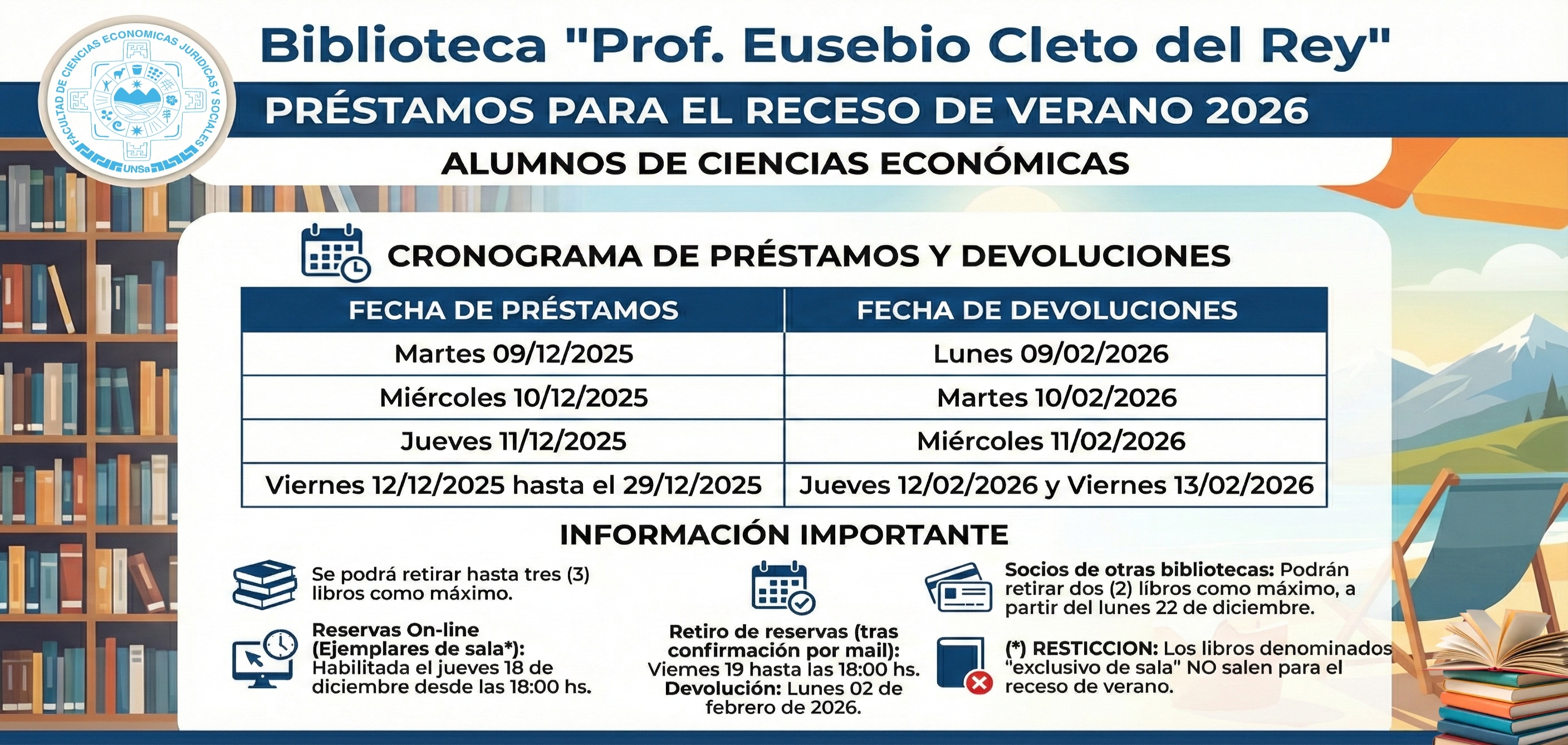 préstamos para el receso de verano